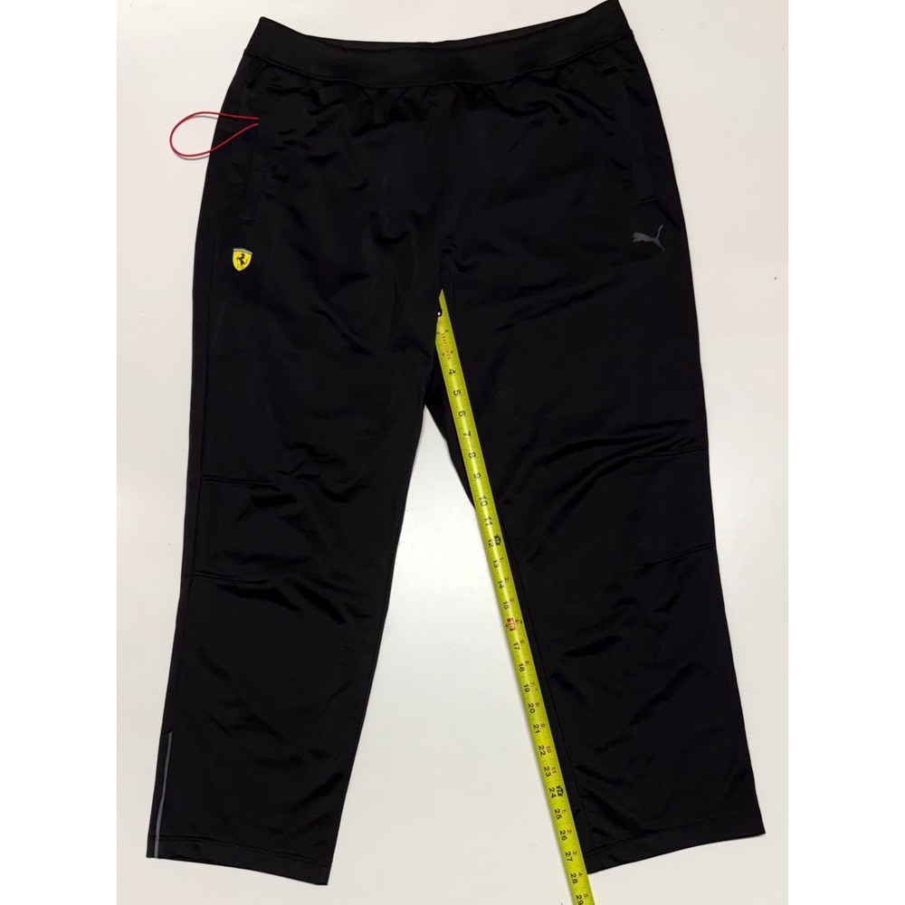 Puma Scuderia Ferrari Mens Track Pants Black XL Formula 1 Racing Joggers